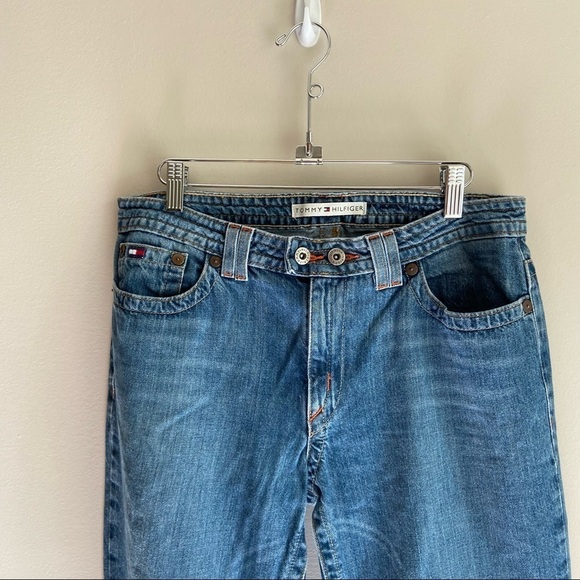 Tom Hilfiger |Vintage Mom Jeans Bootcut HR NFF-JAM 272-480 Light Blue Size 8 - Picture 6 of 6